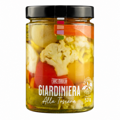 Giardiniera Artigianale in Olio di Oliva